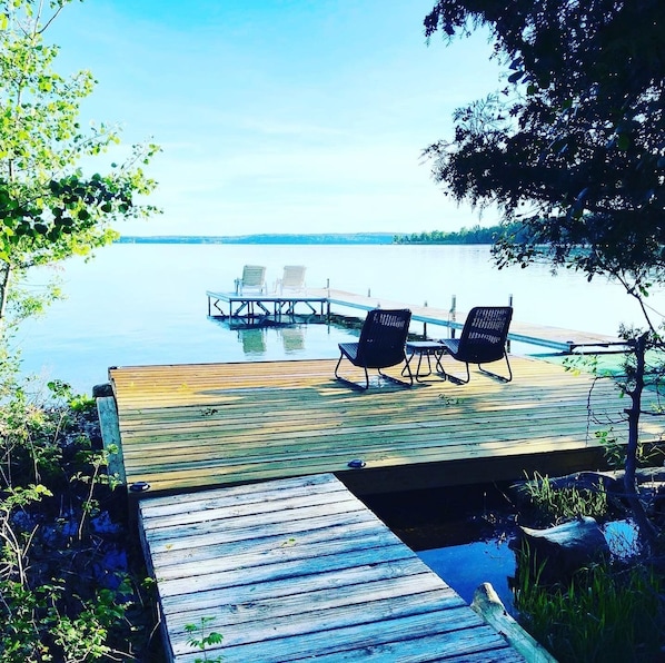 main dock and sundeck
