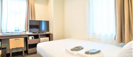 Economy double room (semi-double) Size 9㎡-10㎡ ・All rooms Simmons beds ♪ All rooms are equipped with washlet ♪