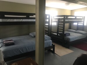 Bunk room for family or lots of friends 