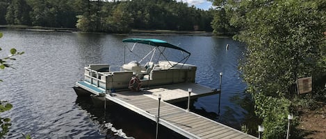 You can rent this Pontoon Boat for as little as $300 for the week!