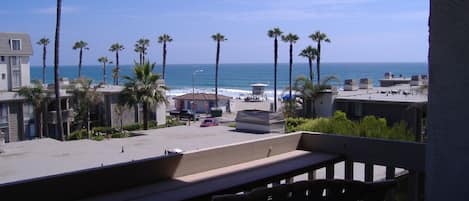 Stunning View of White-Surf & Sand from Patio