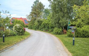 outside