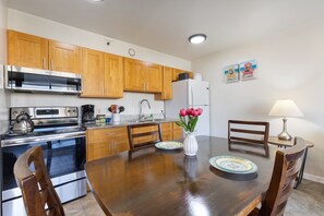 Indoors, Lamp, Kitchen, Furniture, Table