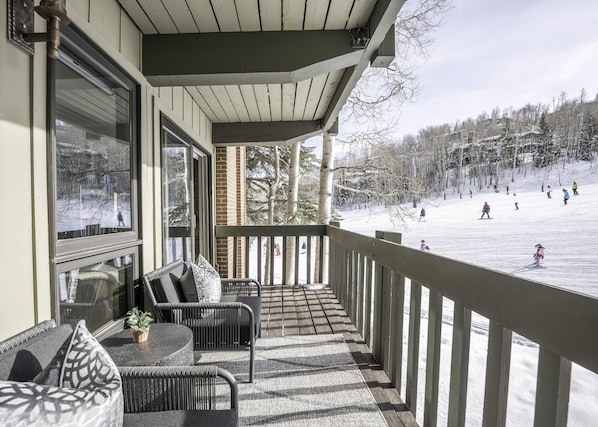 Your private balcony: gateway to mountain magic, panoramic views, exclusive haven.