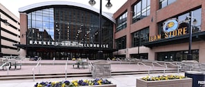 Uber down to Bankers Life and catch a Pacers game