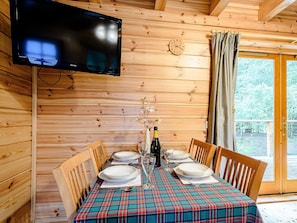 Dining Area | Larch - Acharn Lodges - Larch, Killin, near Crianlarich