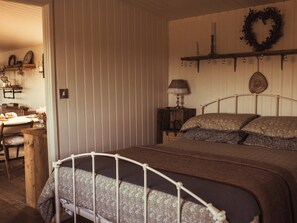 Bedroom | The Mamgu Lodge, Mochdre, near Newtown