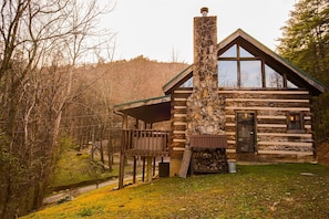 Cabin from the outside