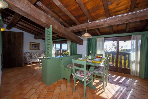 Dining area