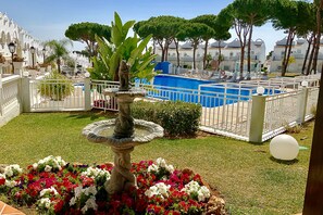 Gardens around the complex