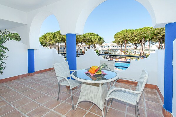 Terrace with nice views