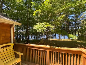 View from the front deck