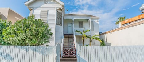 Cabana Boy is the Upstairs Unit of this great east end duplex