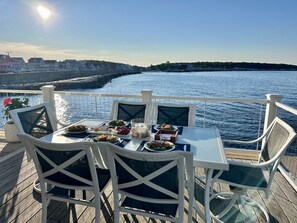 Al fresco dining at its finest - every meal comes with a million dollar view