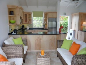 Open plan living room