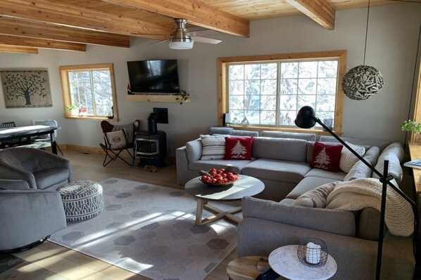 Living Room has a wifi TV.