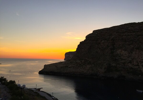 Sunset in Xlendi