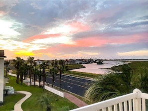 sunsets off the balcony are amazing!