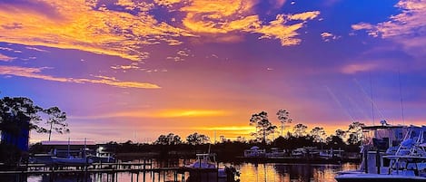 Welcome to Cotton Bayou -Sandy’s Place- where the sunsets are THAT breathtaking