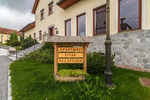 Fassade der Unterkunft