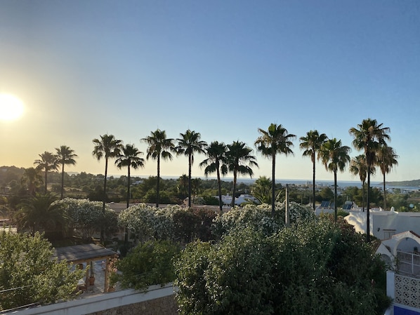 Vue depuis l’hébergement