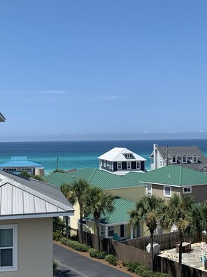 Fourth floor balcony view 