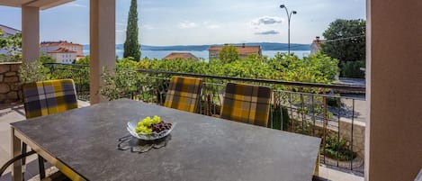 Terrace. with sea view