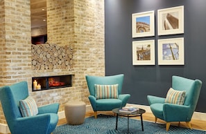 Catch up with friends and family in the communal lounge.