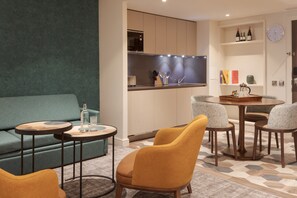 You will love the open living area.
