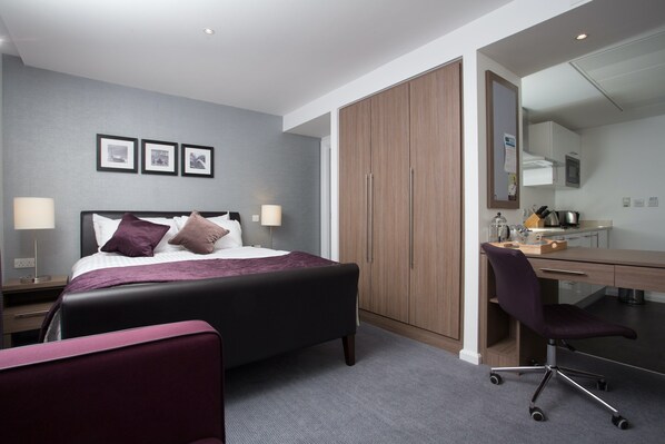 Relax in our lovely studio suite.