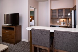Enjoy a delicious meal in the dining area.