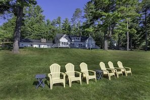 Chairs for your lake viewing entertainment