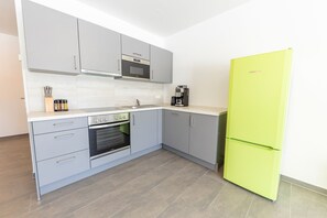 Fewo T3 60 qm, 1 Schlafzimmer mit Terasse, max. 3 Personen-Küche