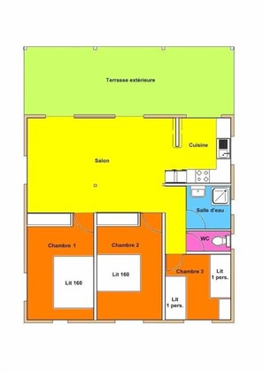 Plan de la villa Tara