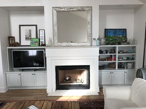 Wood Burning Fireplace