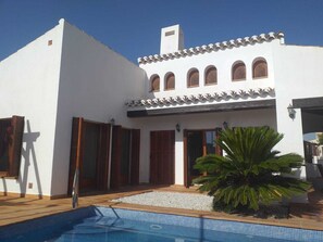 Back of villa
