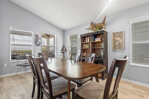 Dining area