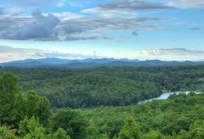 Enjoy this breathtaking view from the large deck!