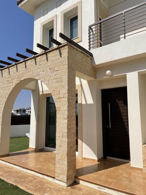 Front of Villa.