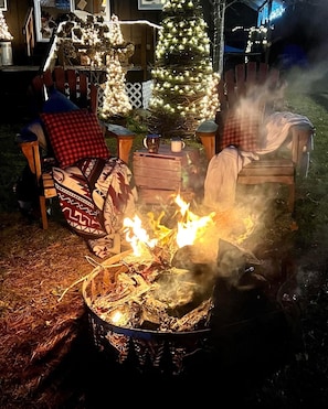 Firepit with ADK's chairs 