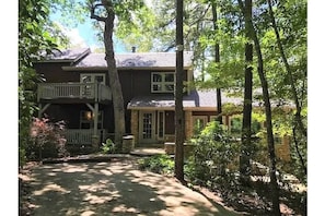Front of the house from main driveway