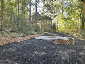Brand new fire pit!