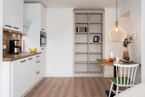Küche und Essbereich