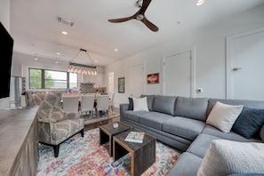 2nd Floor Living with ample seating for your entire group