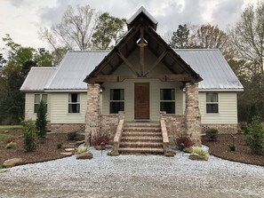 Daytime view of front of house