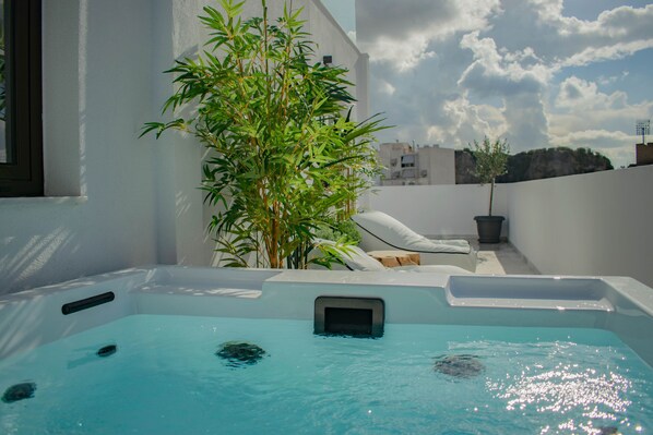Privat bubbelpool