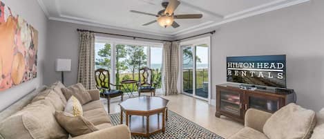 Oceanfront Living Room