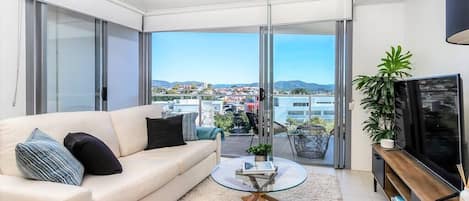 Executive Brisbane unit with resort style living and parking