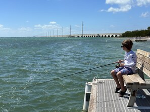 This is the property's dock, great for fishing.