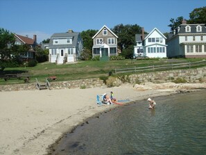 Private association beach directly in front of the house.